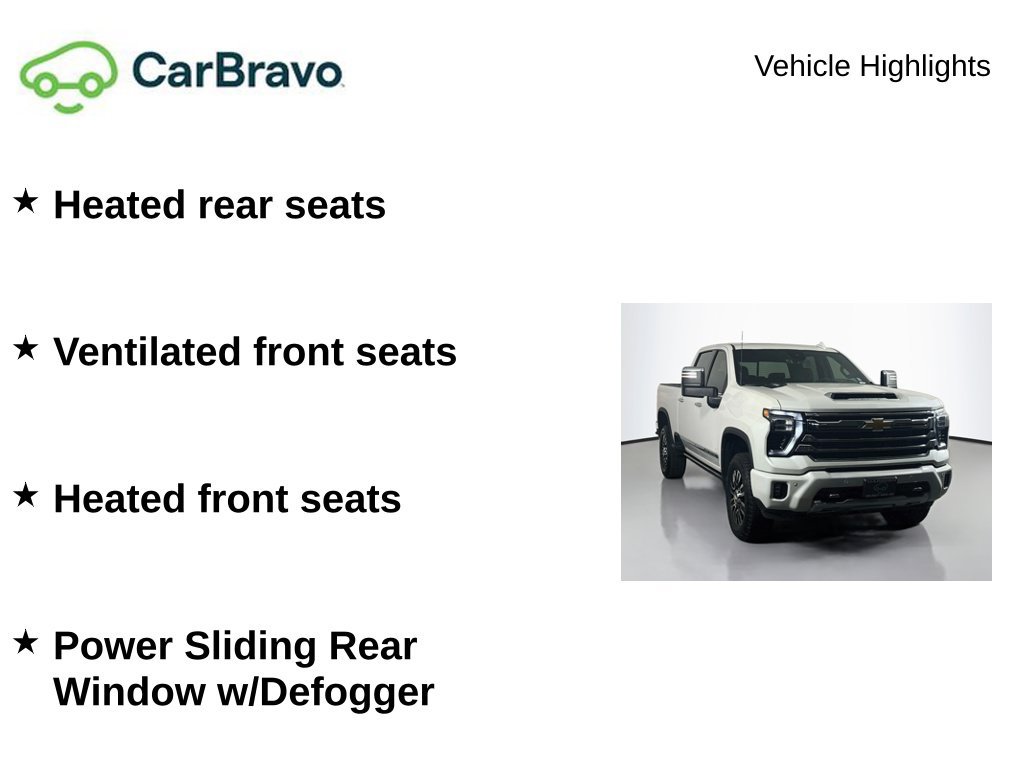 Certified 2024 Chevrolet Silverado 3500 High Country w/ Technology Package AWD/4WD image 10