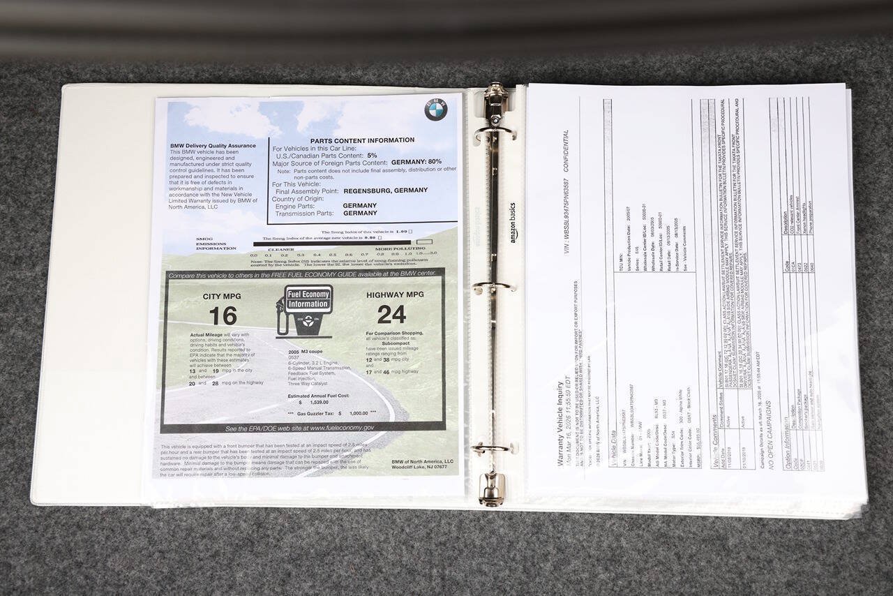 Used 2005 BMW M3 Coupe RWD image 83