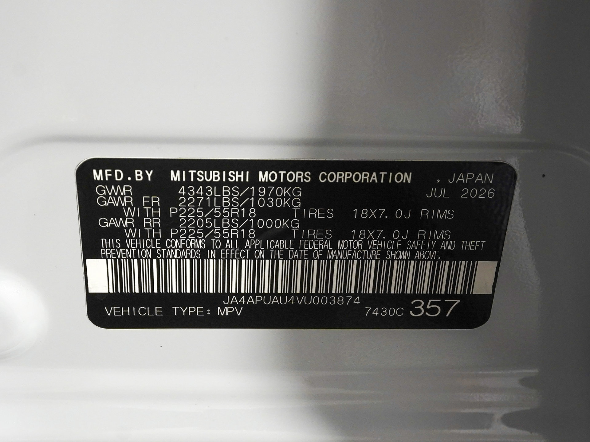 New 2027 Mitsubishi Outlander Sport LE FWD image 23