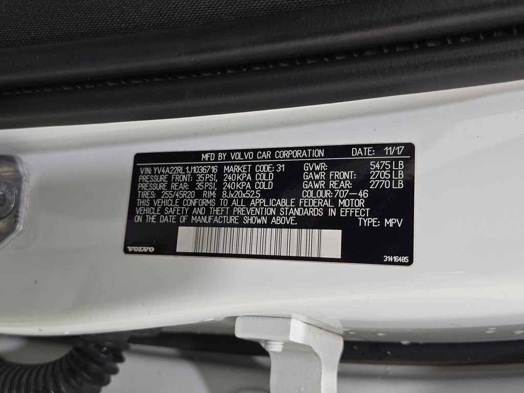 Used 2018 Volvo XC60 T6 Inscription w/ Convenience Package image 34