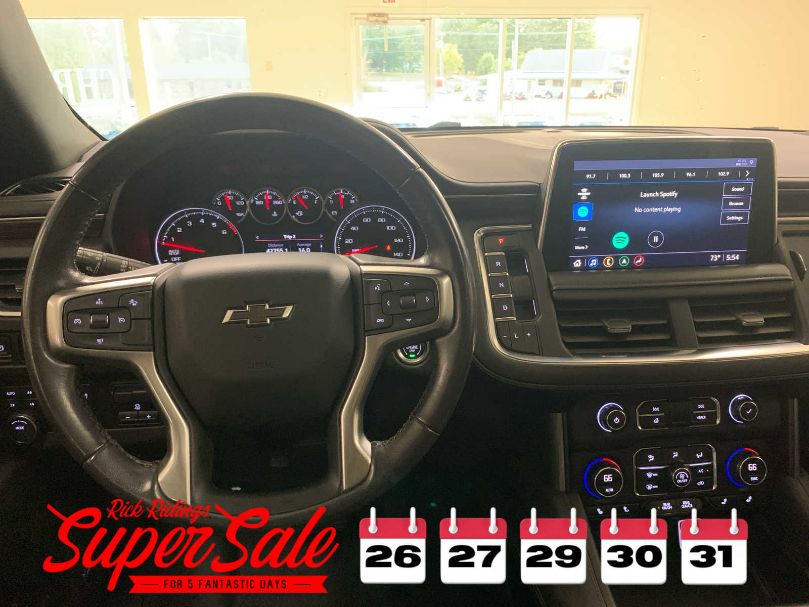 Used 2021 Chevrolet Tahoe Z71 w/ Rear Media and Nav Package image 20