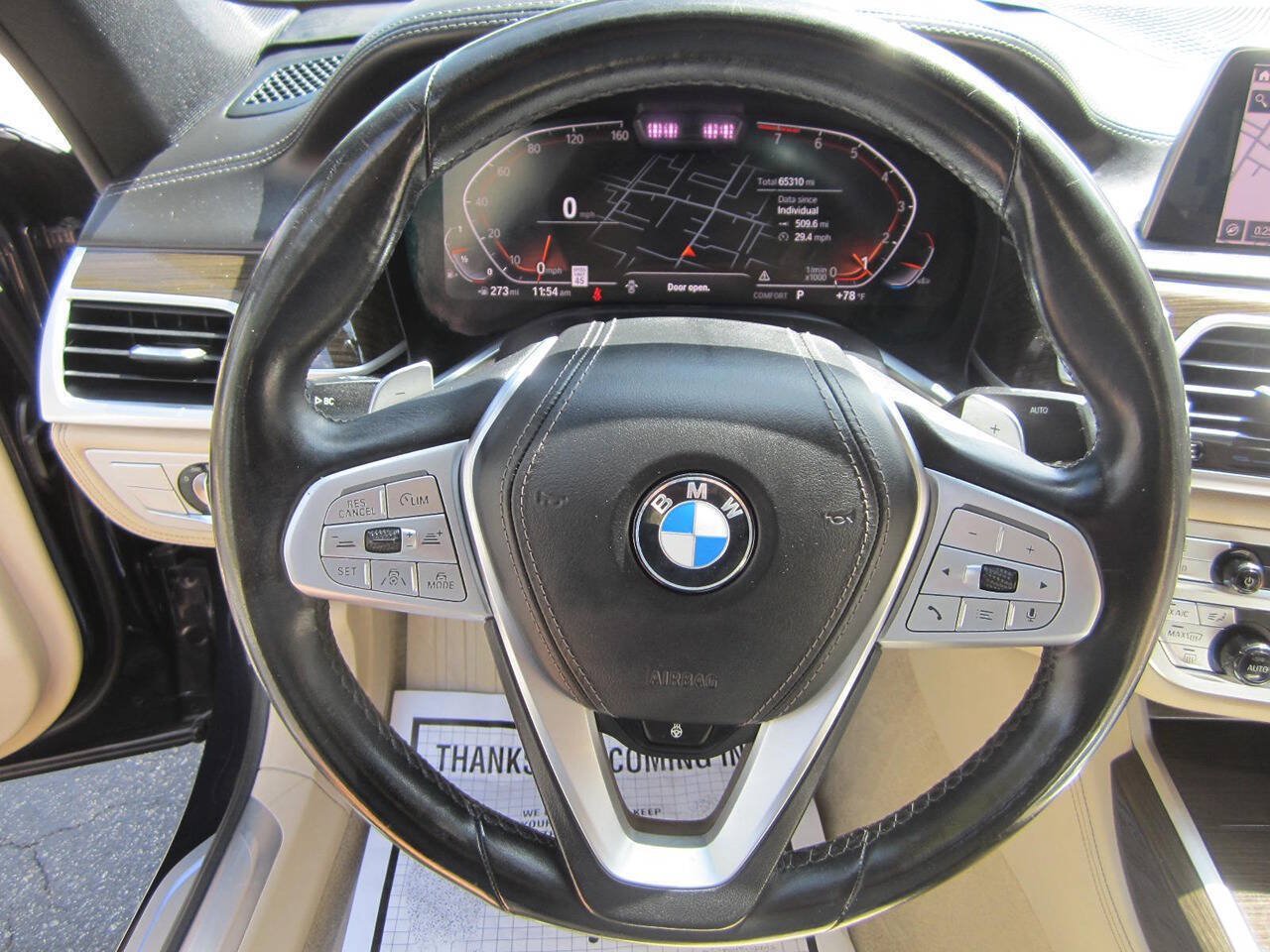 Used 2020 BMW 740i w/ Premium Package RWD image 31