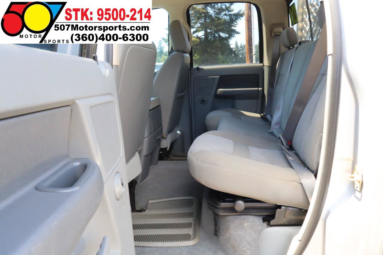 Used 2006 Dodge Ram 2500 Truck SLT w/ Quad Cab Big Horn Value Group AWD/4WD image 17