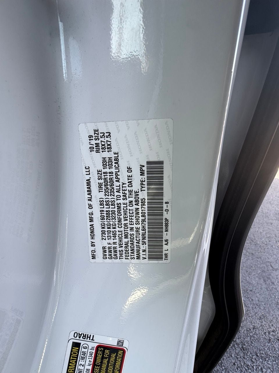 Used 2020 Honda Odyssey EX-L image 10