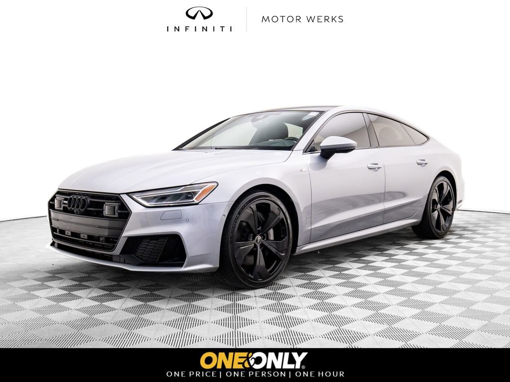 Used 2023 Audi A7 3.0T Prestige w/ S Line Black Optic Package image 1