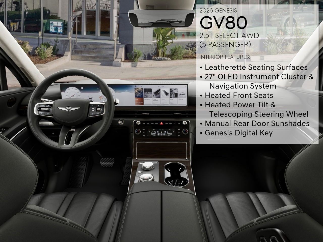 New 2026 Genesis GV80 2.5T Select image 18