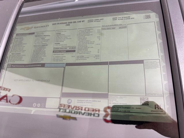 New 2025 Chevrolet Silverado 2500 W/T w/ WT Convenience Package image 28