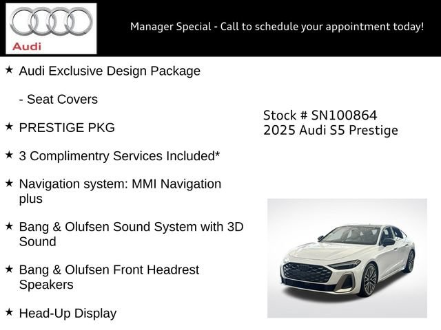 New 2025 Audi S5 Prestige AWD/4WD image 30