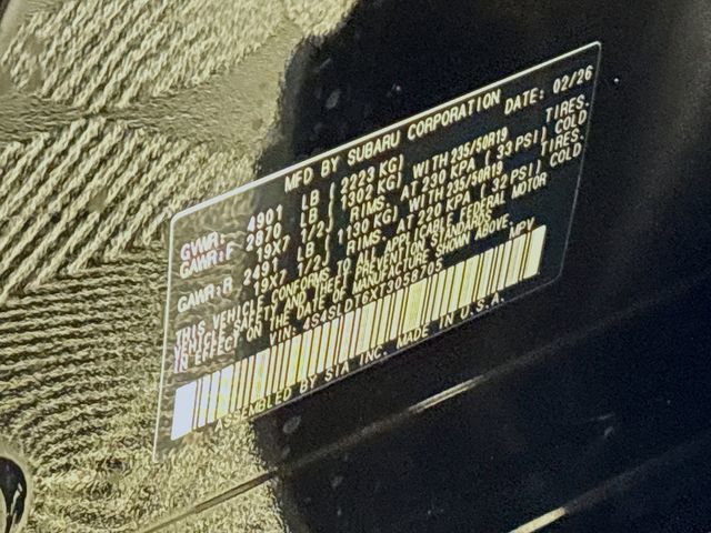 New 2026 Subaru Forester Touring image 34