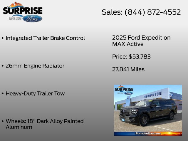 Certified 2025 Ford Expedition Max Active AWD/4WD image 13
