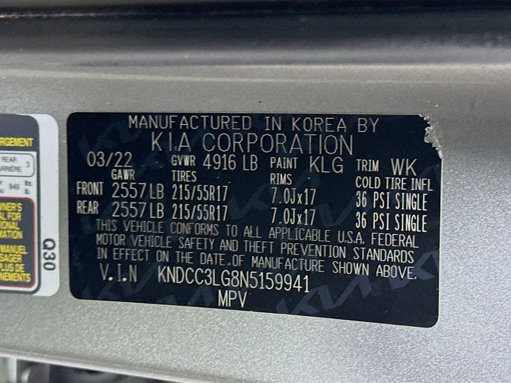 Used 2022 Kia Niro EX w/ Cold Weather Package FWD image 34