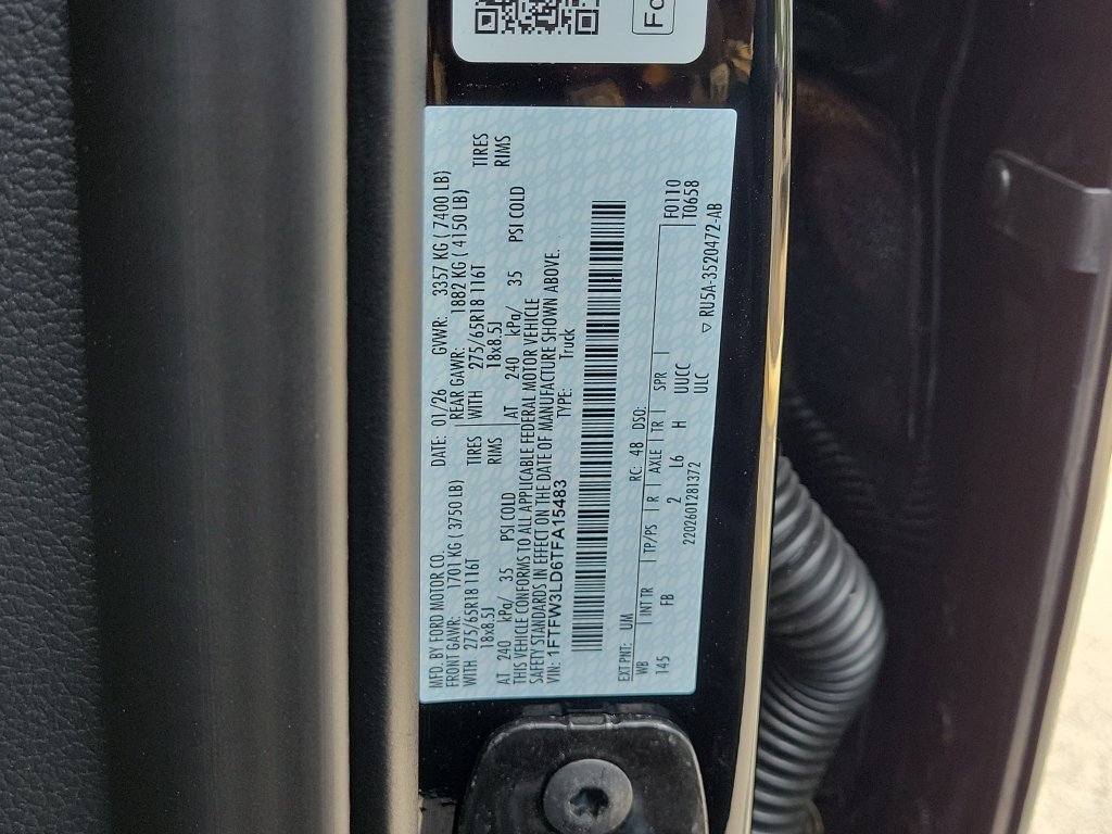 New 2026 Ford F150 XLT w/ Equipment Group 302A MID AWD/4WD image 25