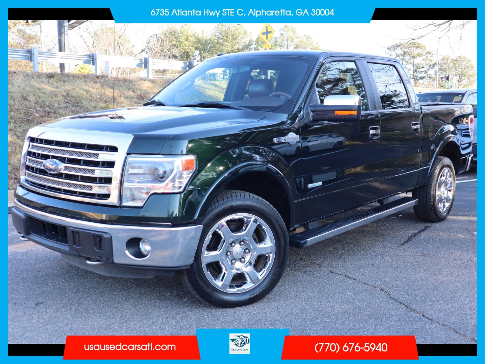 Used 2014 Ford F150 King Ranch w/ King Ranch Luxury Package AWD/4WD image 1