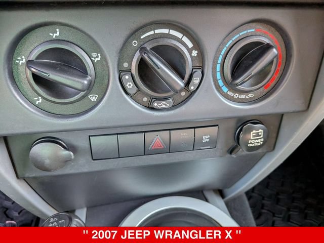 Used 2007 Jeep Wrangler X AWD/4WD image 21