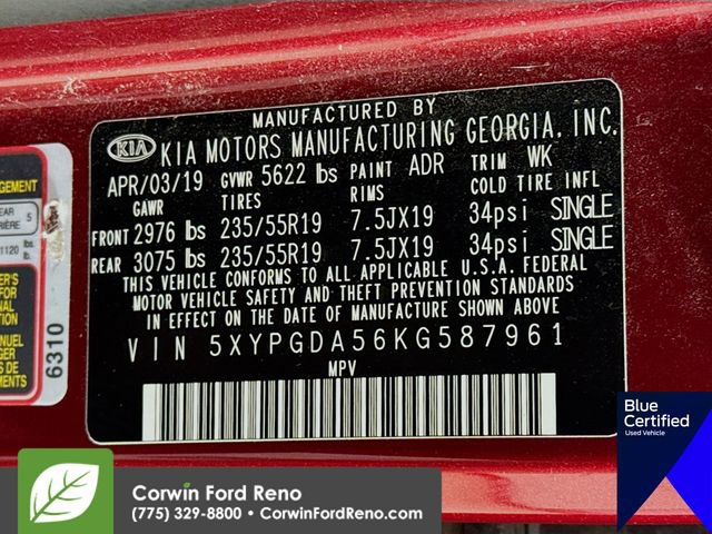 Used 2019 Kia Sorento S image 36