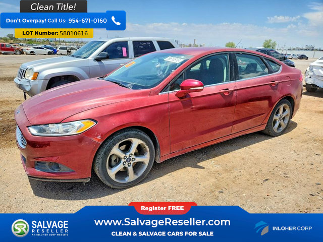 Used 2016 Ford Fusion SE