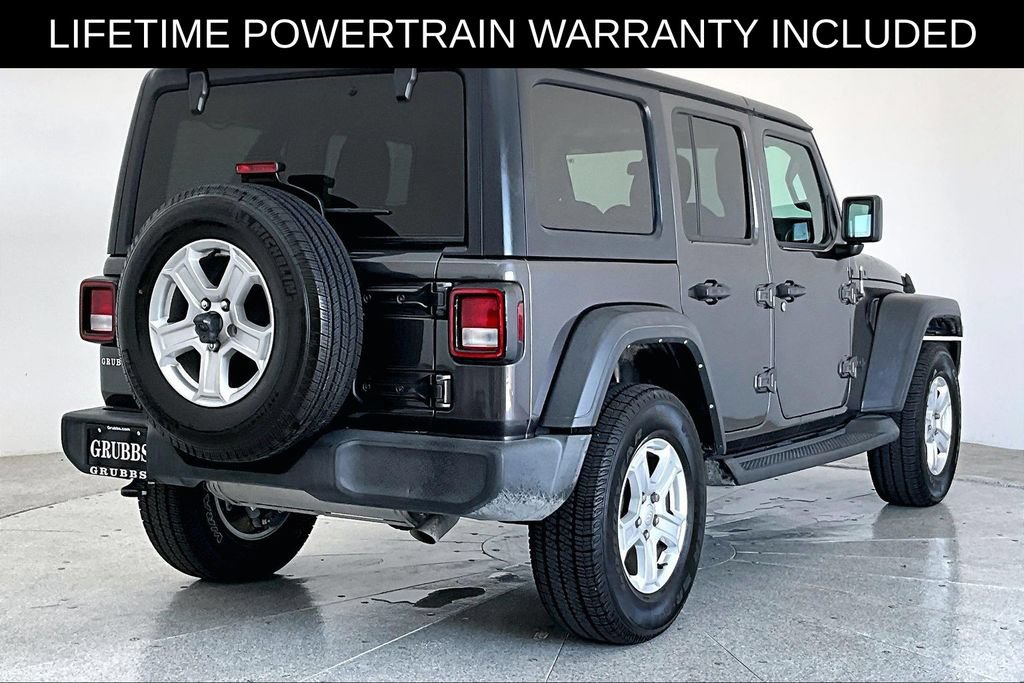 Used 2021 Jeep Wrangler Unlimited Sport AWD/4WD image 2