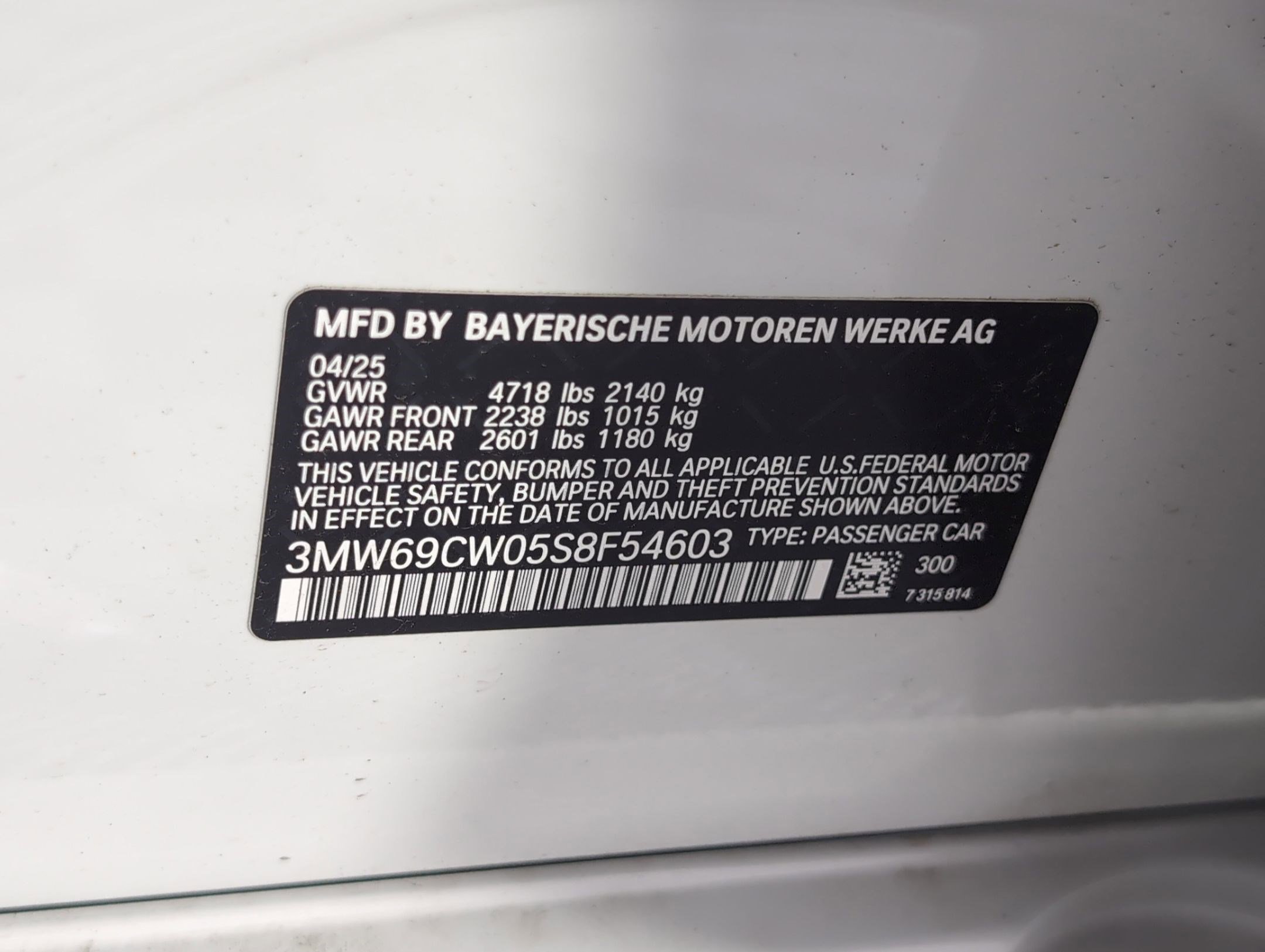 Used 2025 BMW 330i Sedan w/ Convenience Package image 18