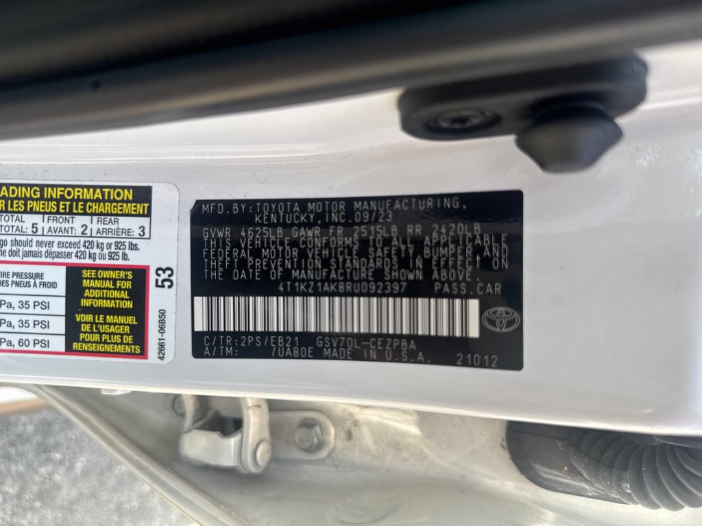 Certified 2024 Toyota Camry TRD FWD image 34