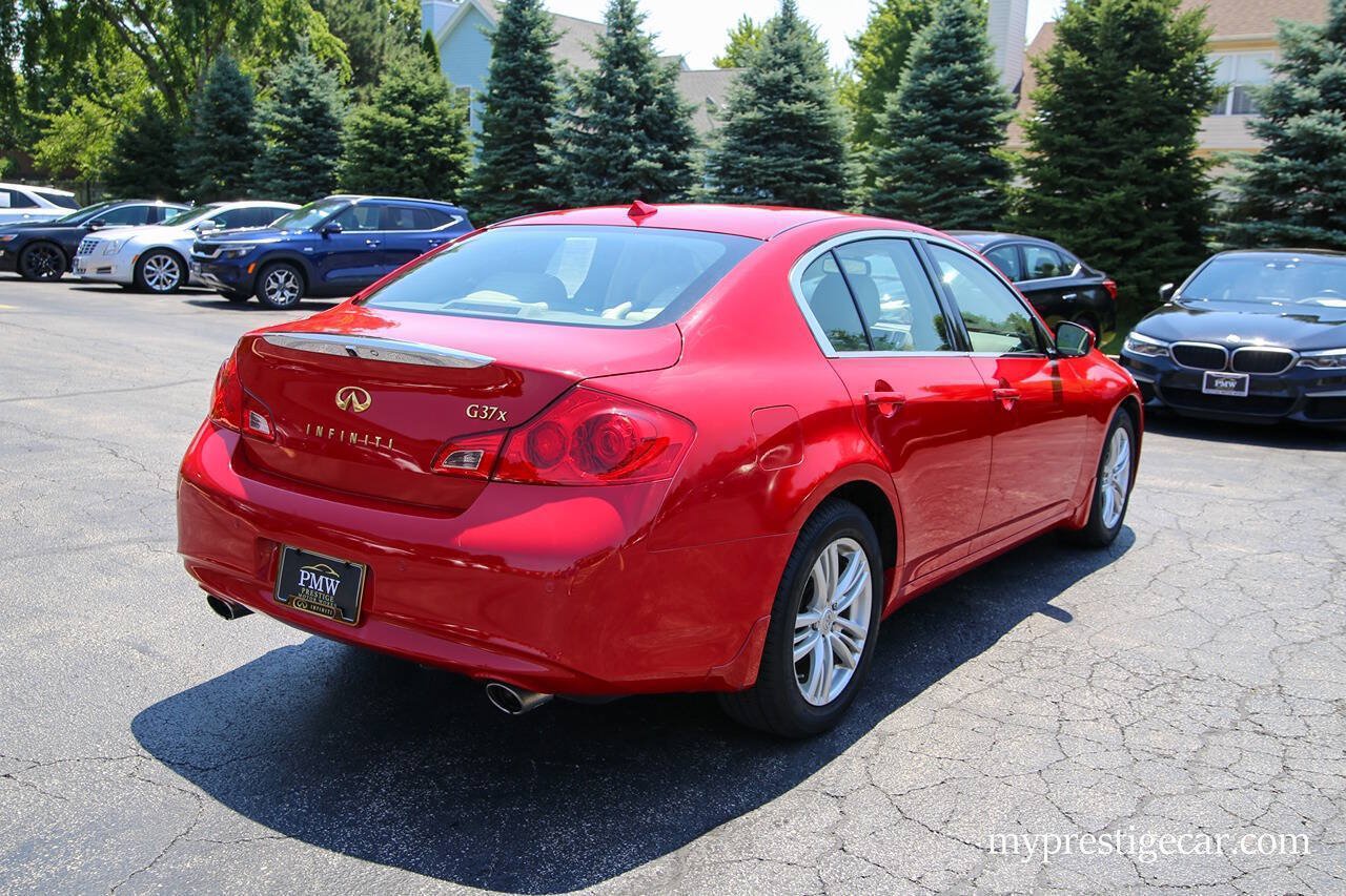 Used 2010 INFINITI G37 x Sedan w/ Premium Pkg AWD/4WD image 8