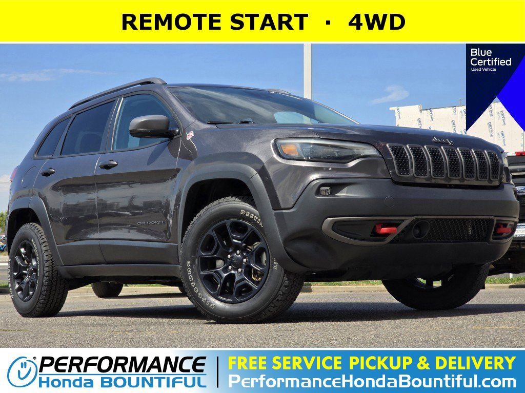 Used 2021 Jeep Cherokee Trailhawk w/ Premium Leather Package