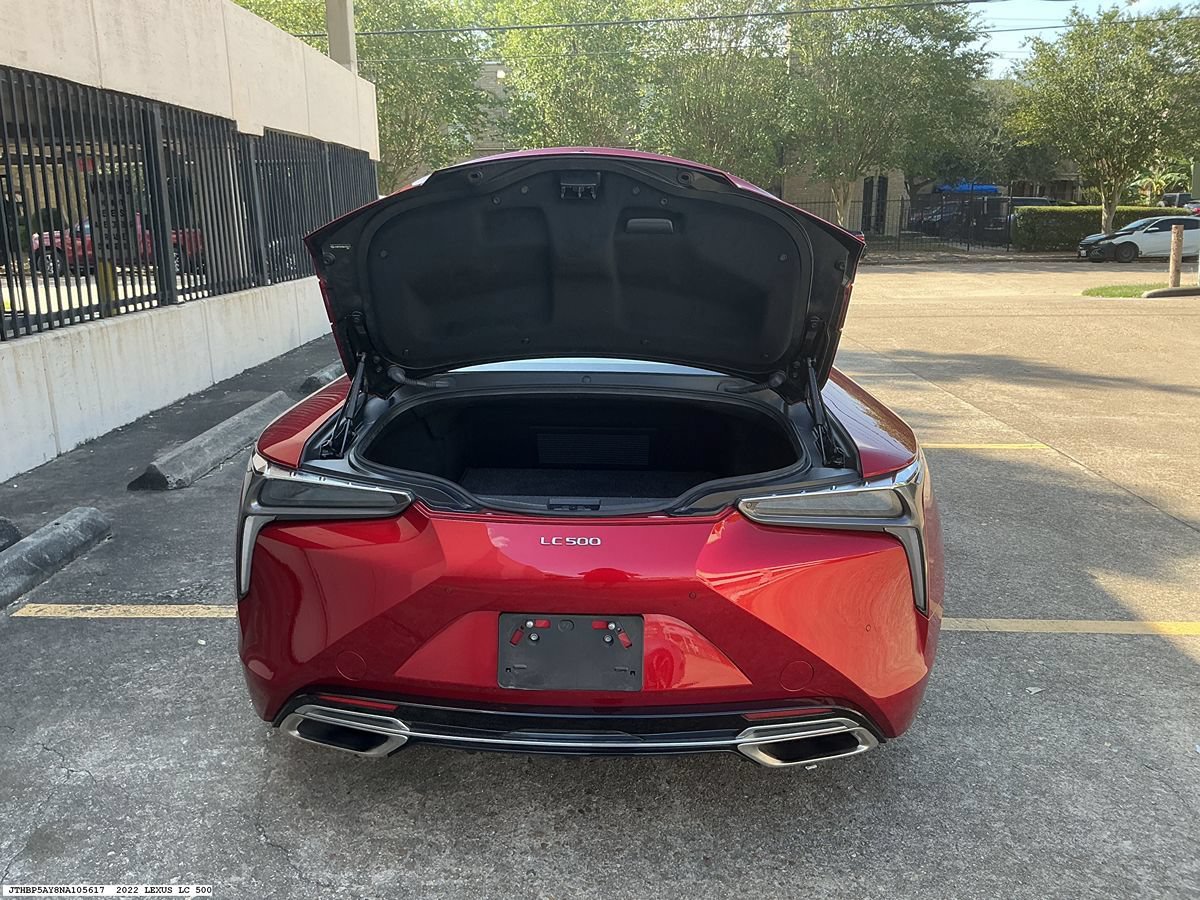 Used 2022 Lexus LC 500 Coupe w/ Dynamic Handling Package RWD image 9