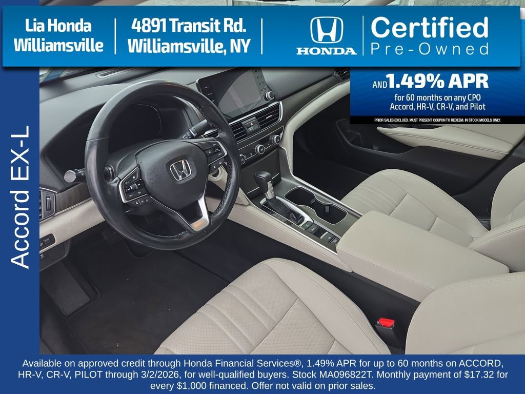 Used 2021 Honda Accord EX-L image 25