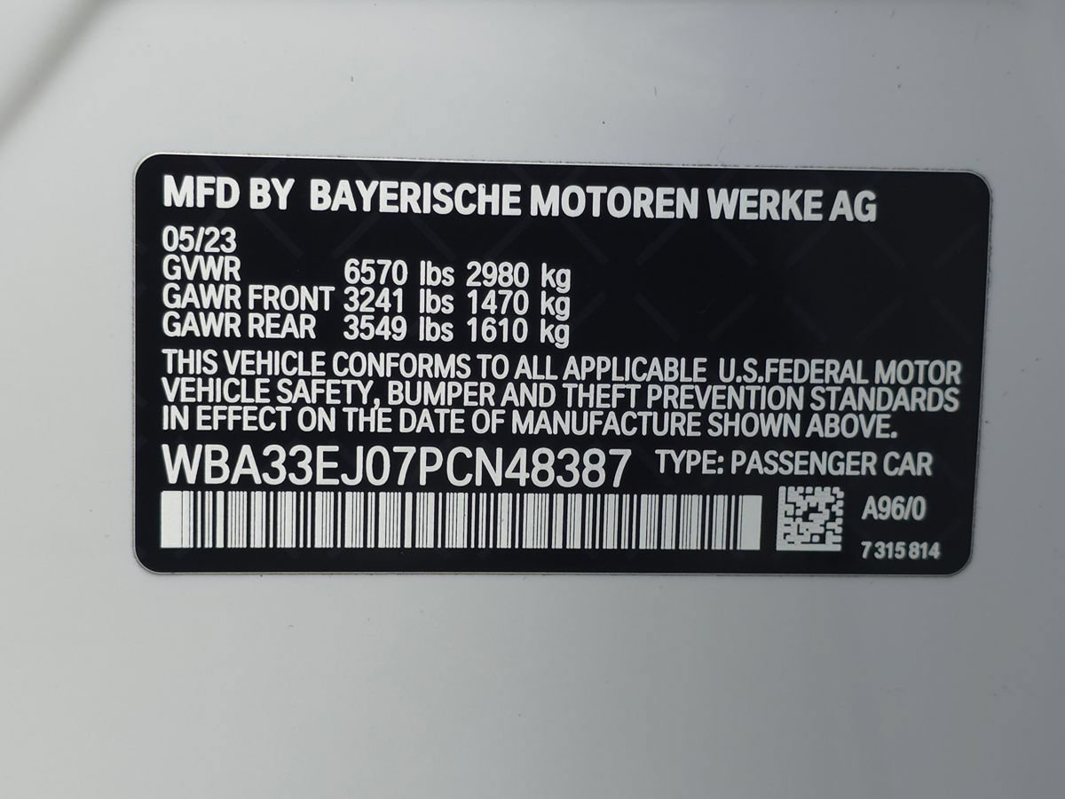 Used 2023 BMW 760i xDrive w/ Parking Assistance Package AWD/4WD image 70