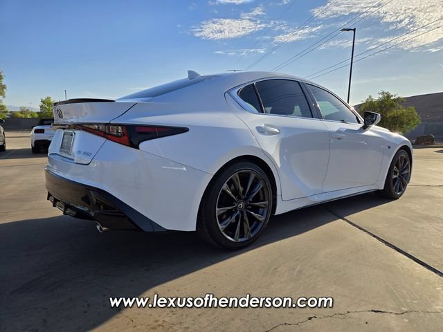 Certified 2024 Lexus IS 350 F Sport w/ Accessory Package 2 RWD image 7