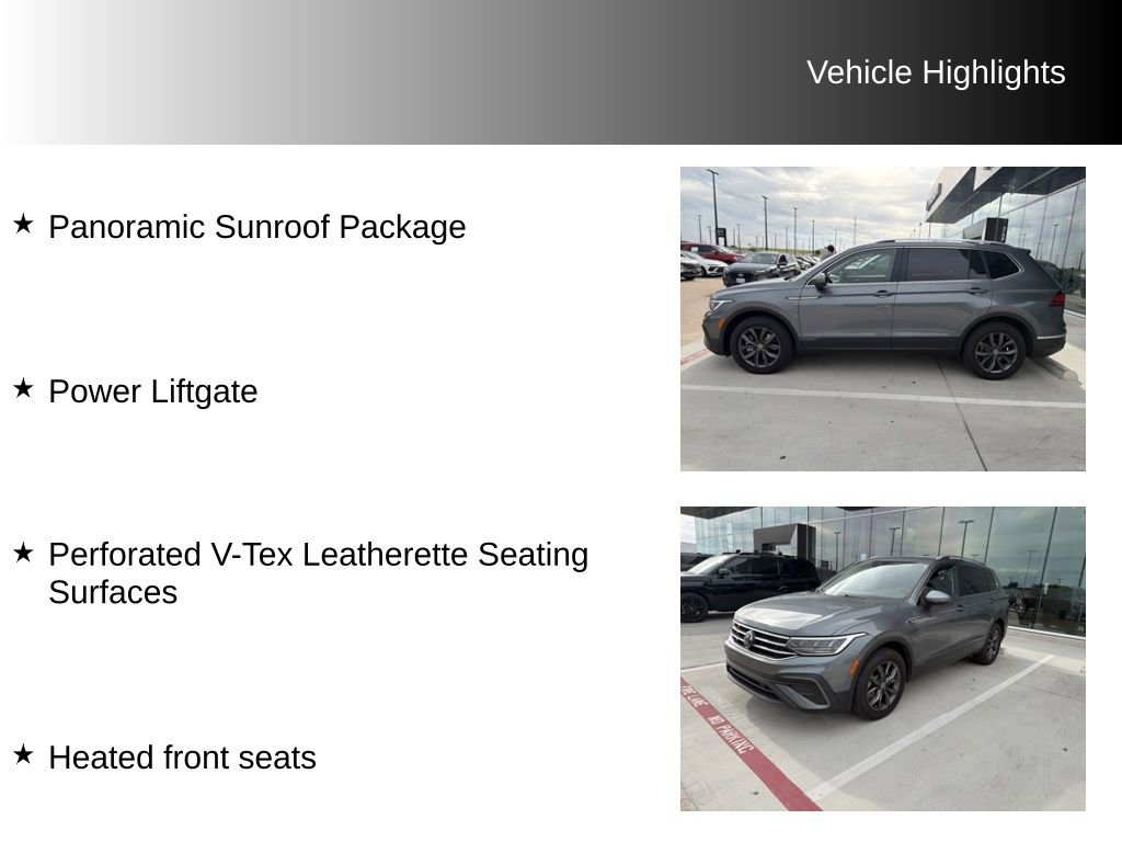 Used 2022 Volkswagen Tiguan SE w/ Panoramic Sunroof Package FWD image 10