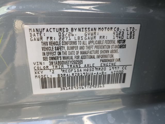 New 2026 Nissan Sentra SR w/ SR All Weather Package FWD image 33