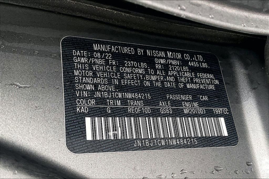 Used 2022 Nissan Rogue Sport SL w/ Premium Package image 31