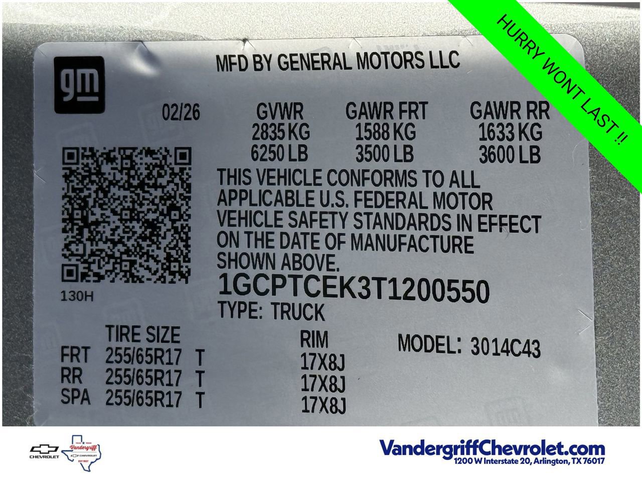New 2026 Chevrolet Colorado LT w/ LT Convenience Package AWD/4WD image 23