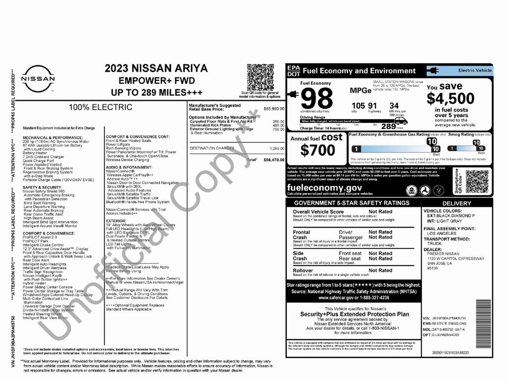 Used 2023 Nissan Ariya EMPOWER+ image 2
