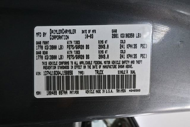 Used 2004 Dodge Ram 1500 Truck SLT w/ Sport Appearance Group image 43