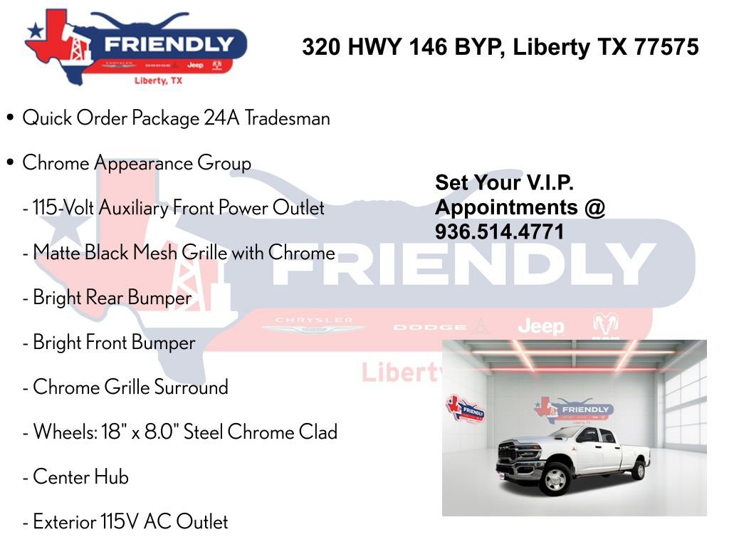New 2026 RAM 2500 Tradesman w/ Chrome Appearance Group image 5