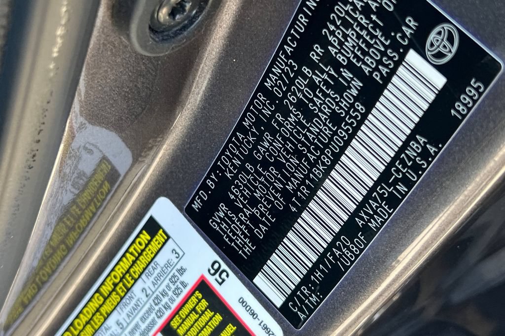 Certified 2023 Toyota Camry LE w/ Cold Weather Package AWD/4WD image 27