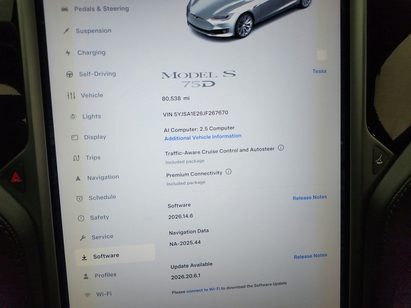 Used 2018 Tesla Model S 75D AWD/4WD image 9