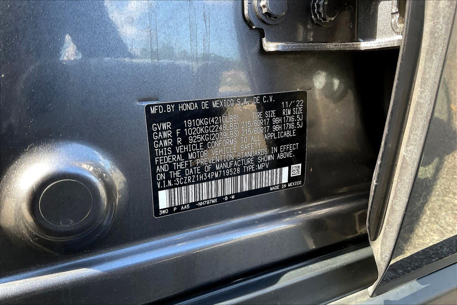 Used 2023 Honda HR-V LX image 33