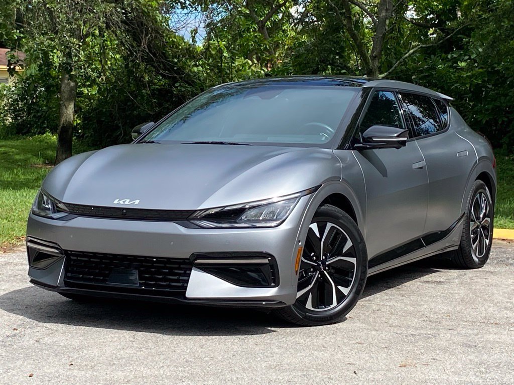 Used 2023 Kia EV6 GT-Line w/ GT-Line Suede Seat Package RWD image 3