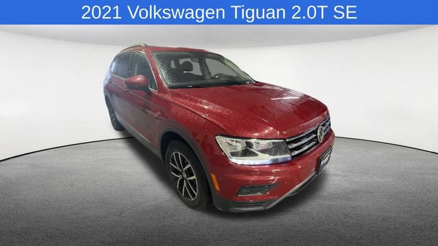 Used 2021 Volkswagen Tiguan SE w/ Panoramic Sunroof Package AWD/4WD image 2