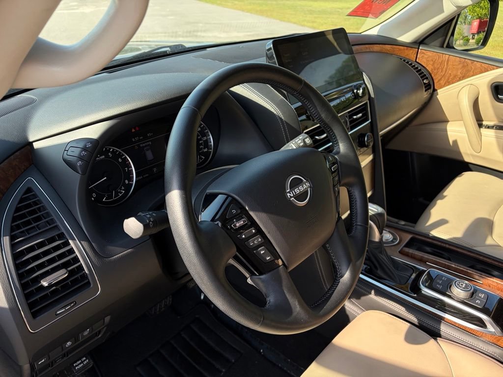 Certified 2024 Nissan Armada SL w/ Captain's Chairs Package RWD image 14