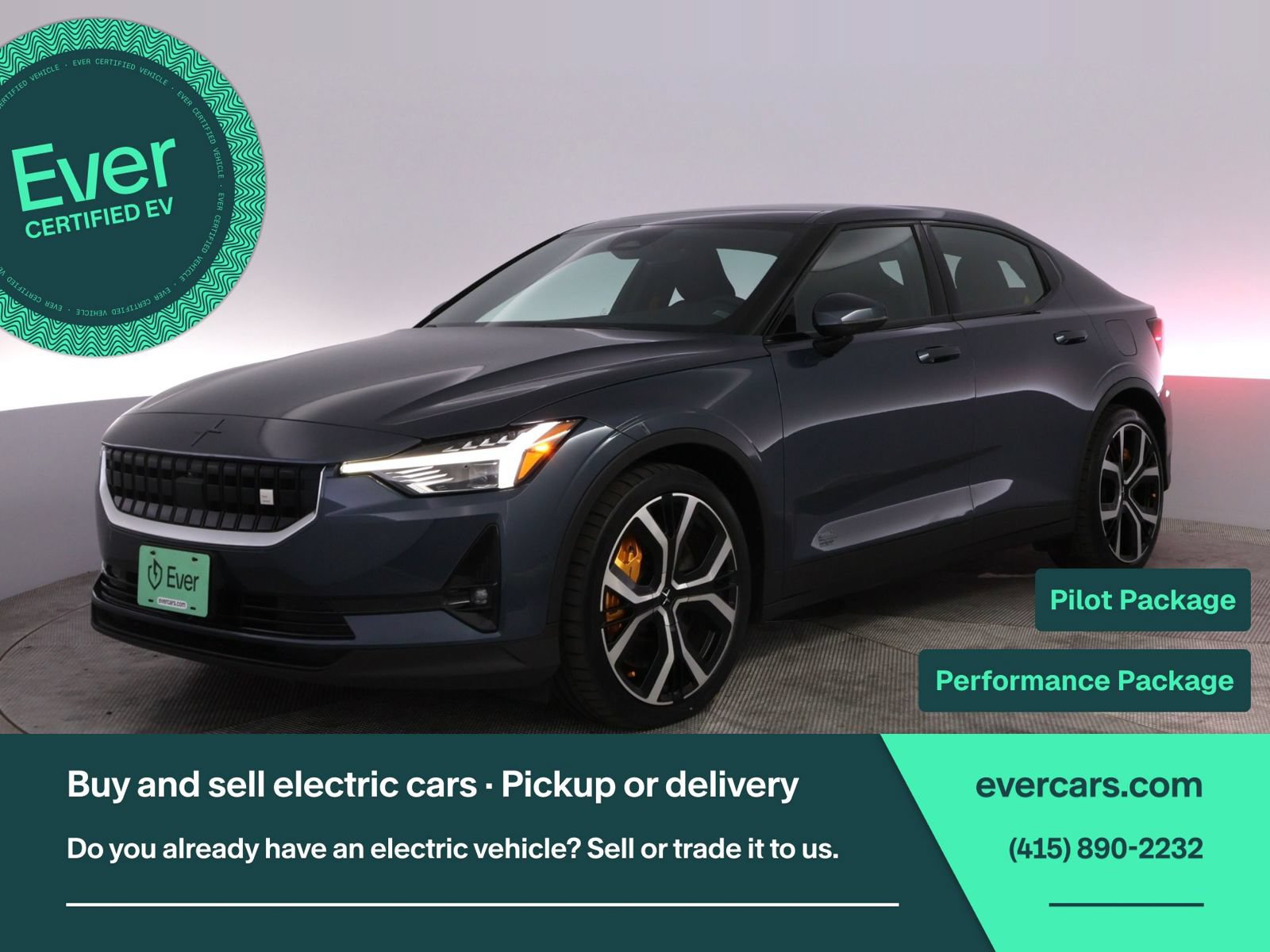Used 2023 Polestar Polestar 2 w/ Pilot Pack AWD/4WD image 1