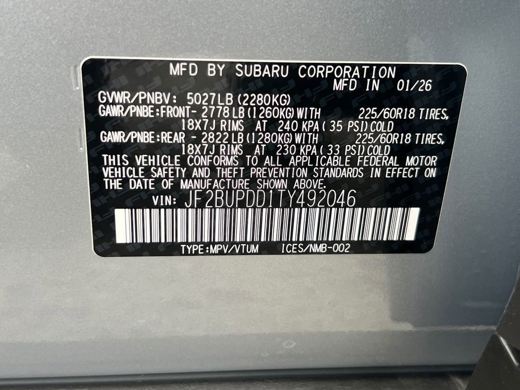 New 2026 Subaru Outback Limited image 32