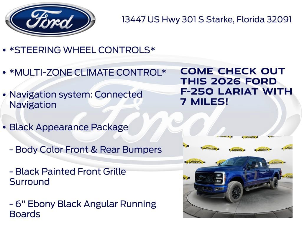 New 2026 Ford F250 Lariat image 15