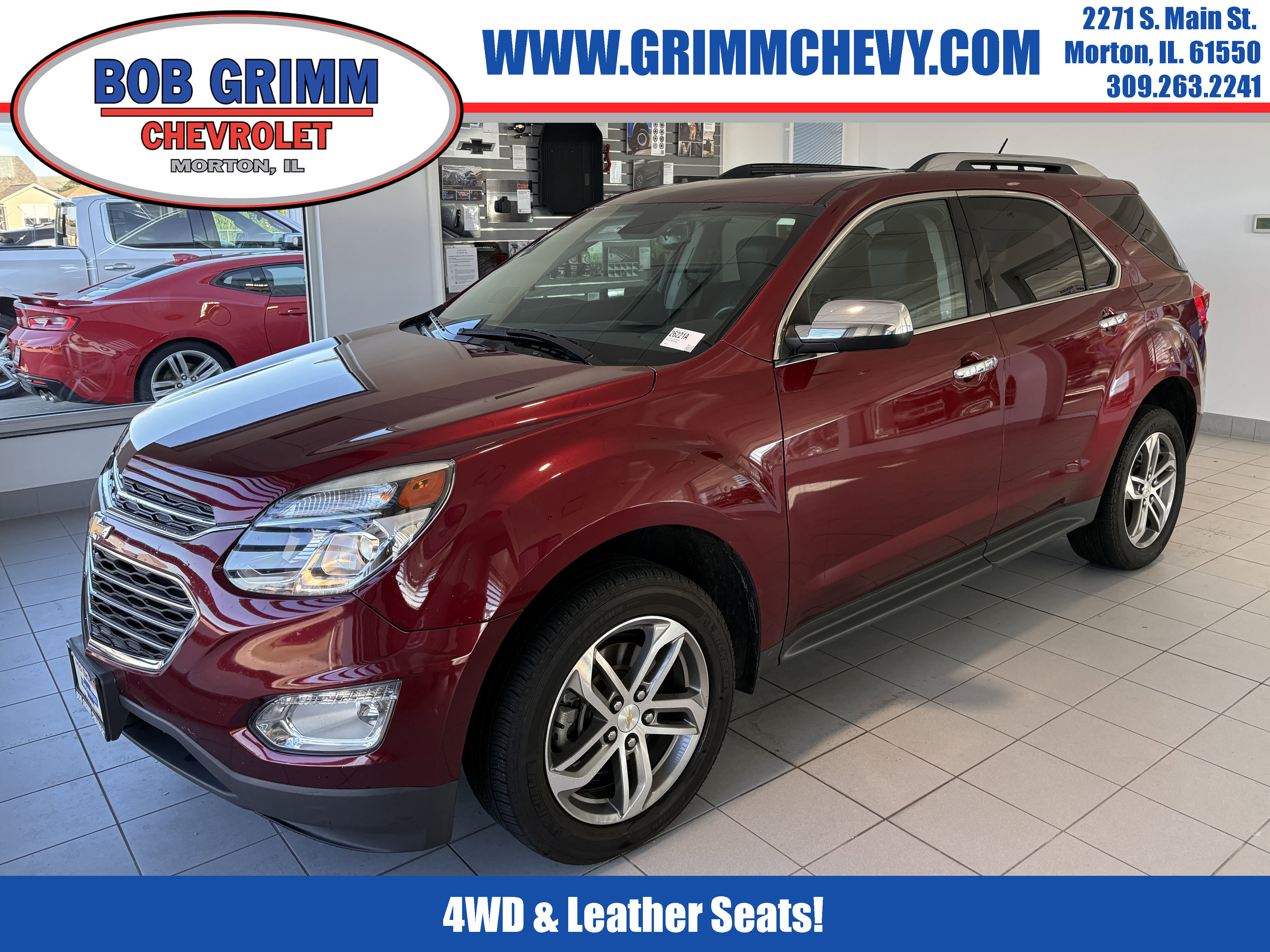 Used 2016 Chevrolet Equinox LTZ w/ Enhanced Convenience Package image 1