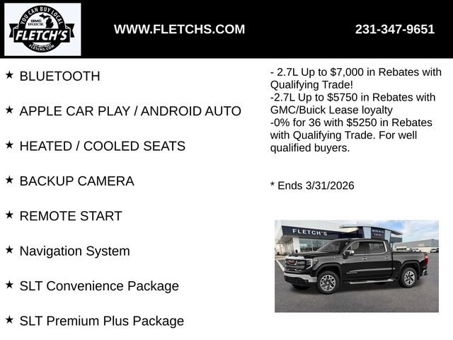 New 2026 GMC Sierra 1500 SLT w/ SLT Premium Plus Package video 2