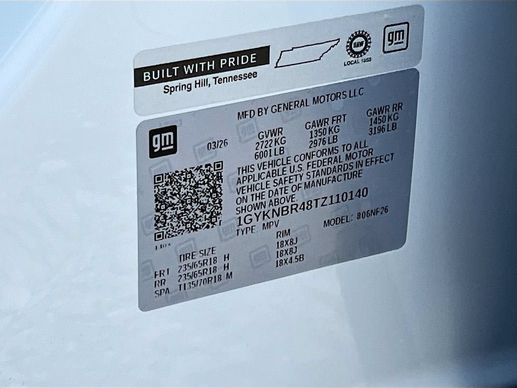 New 2026 Cadillac XT5 Luxury w/ LPO, Floor Liner Package AWD/4WD image 14