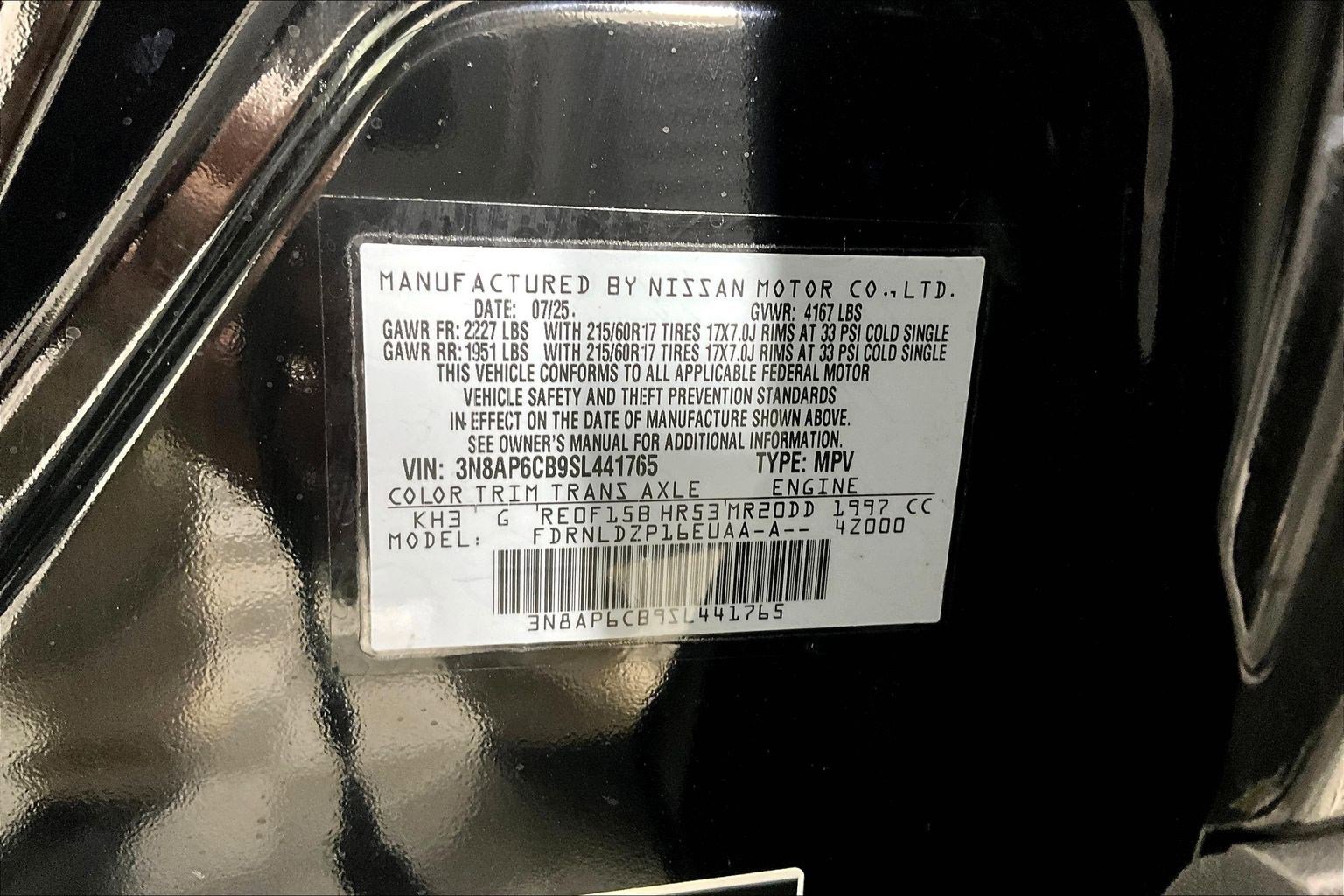 Certified 2025 Nissan Kicks SV w/ SV Premium Package image 20