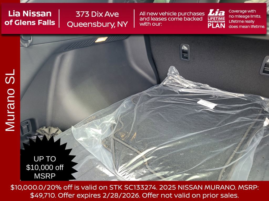 New 2025 Nissan Murano SL w/ Cargo Package image 34